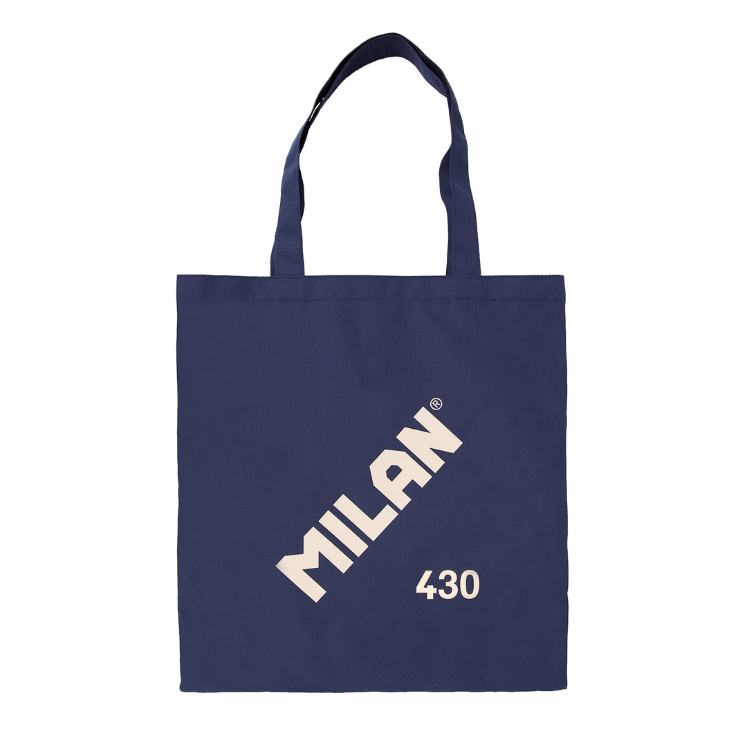 MILAN 430 - Tote Bag. Azul Marino