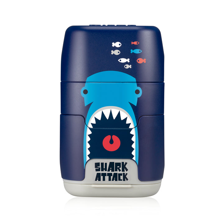 MILAN Shark Attack -  Pack Afilaborras Compact con 2 Gomas de Recambio. Rojo