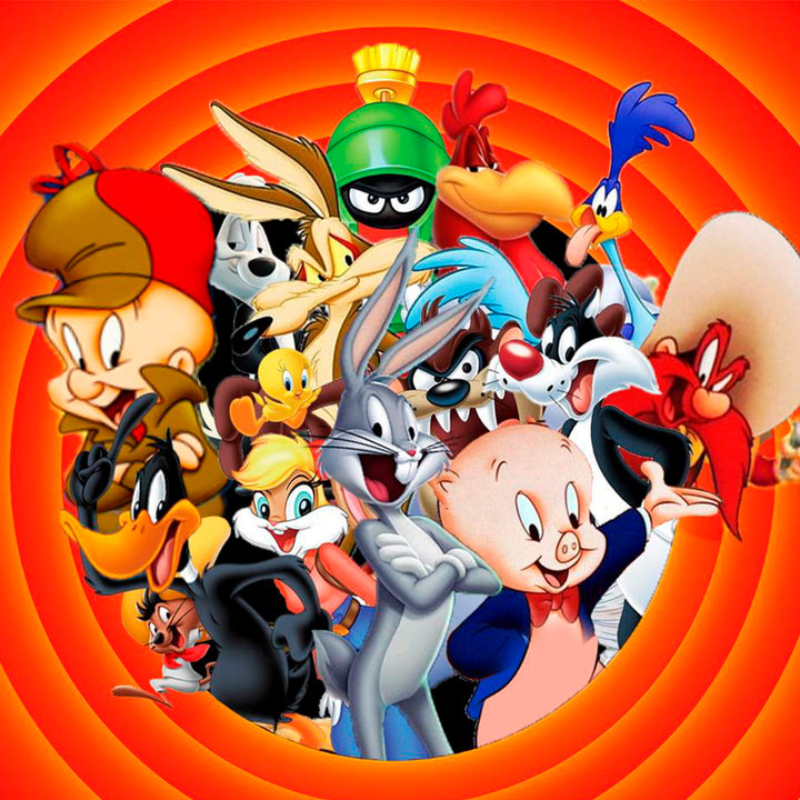 Looney Tunes - Estuche Escolar Triple Portatodo con 2 Cremalleras. Super Tunes