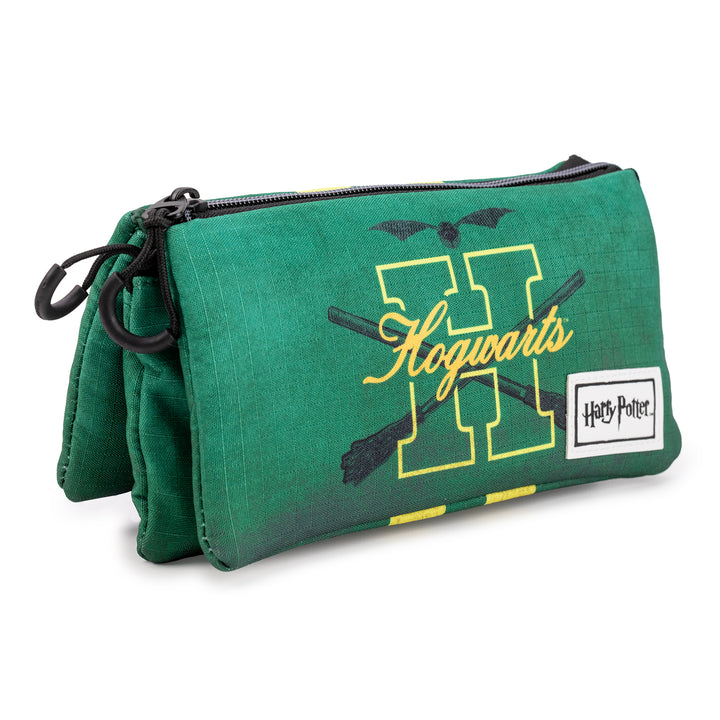 HARRY POTTER - Estuche Escolar Triple Portatodo con 2 Cremalleras. Howarsity ECO