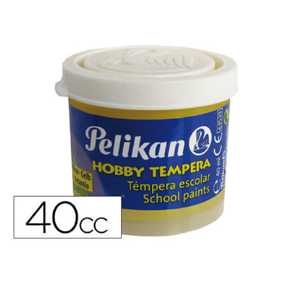 PELIKAN - Tempera Hobby 40 CC. Amarillo -N.59A