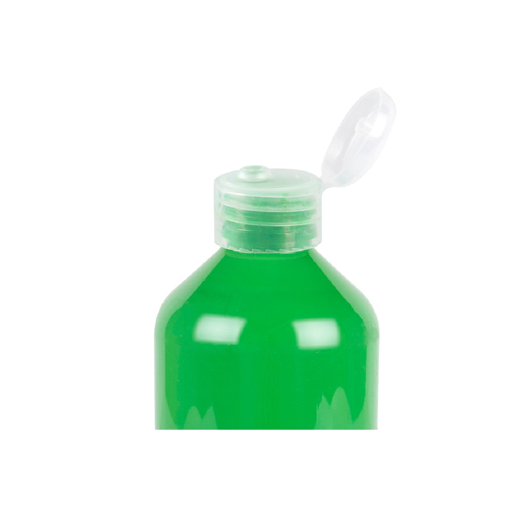 LIDERPAPEL - Pintura Dedos Liderpapel Botella de 500 ML Verde