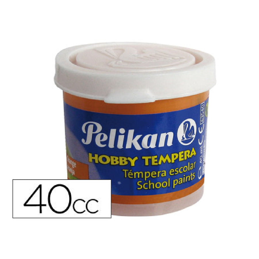 PELIKAN - Tempera Hobby 40 CC Naranja -N.59B