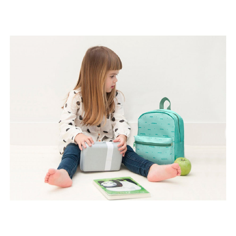 LIDERPAPEL - Cartera preescolar liderpapel mochila infantil diseño verde 250x115x210 mm. 