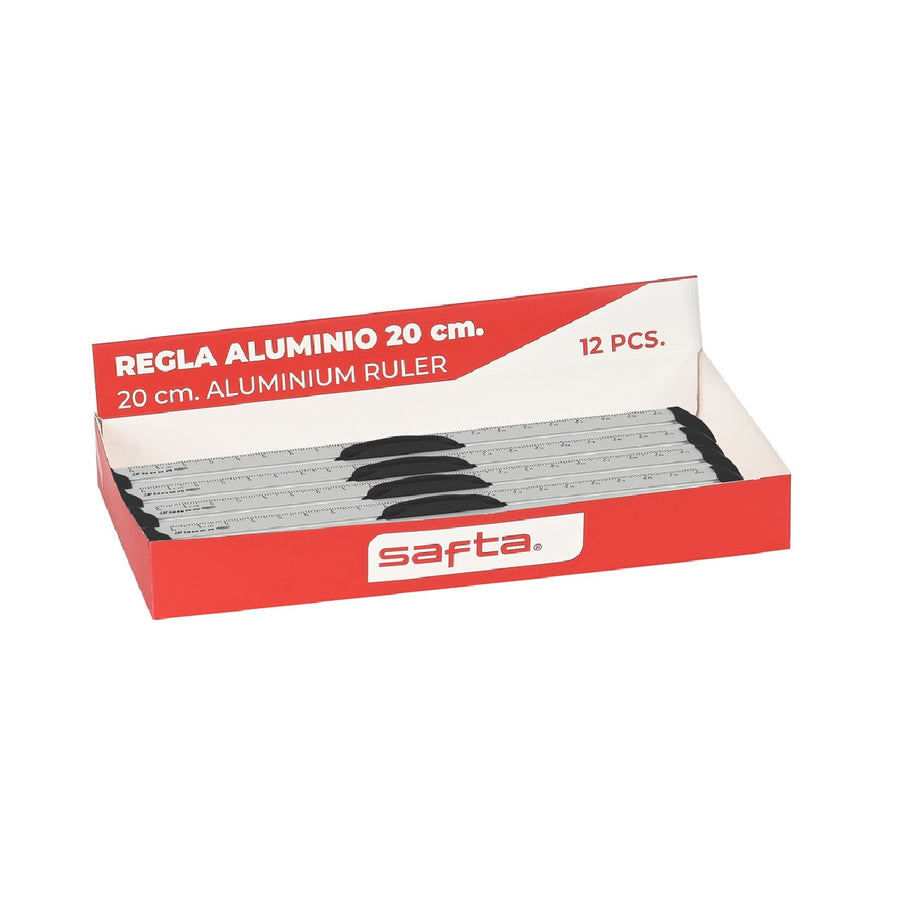 SAFTA - Regla Aluminio Safta 20 cm