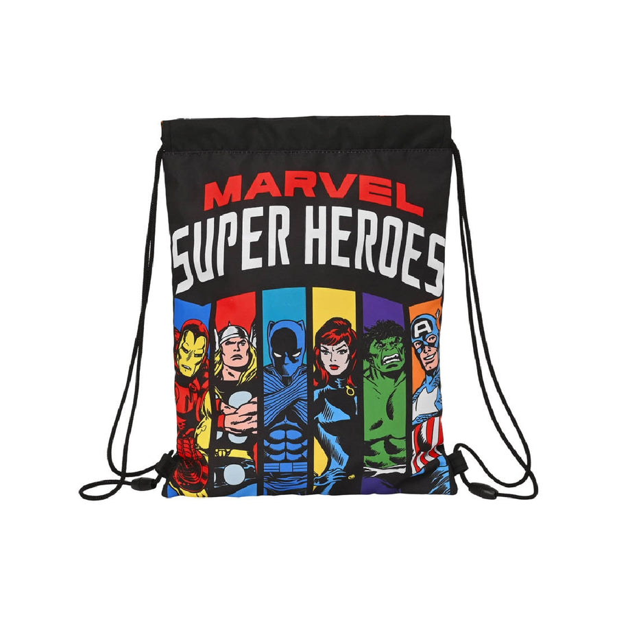 SAFTA - Saco Plano Safta Junior Avengers Super Heroes 340x260x10 mm
