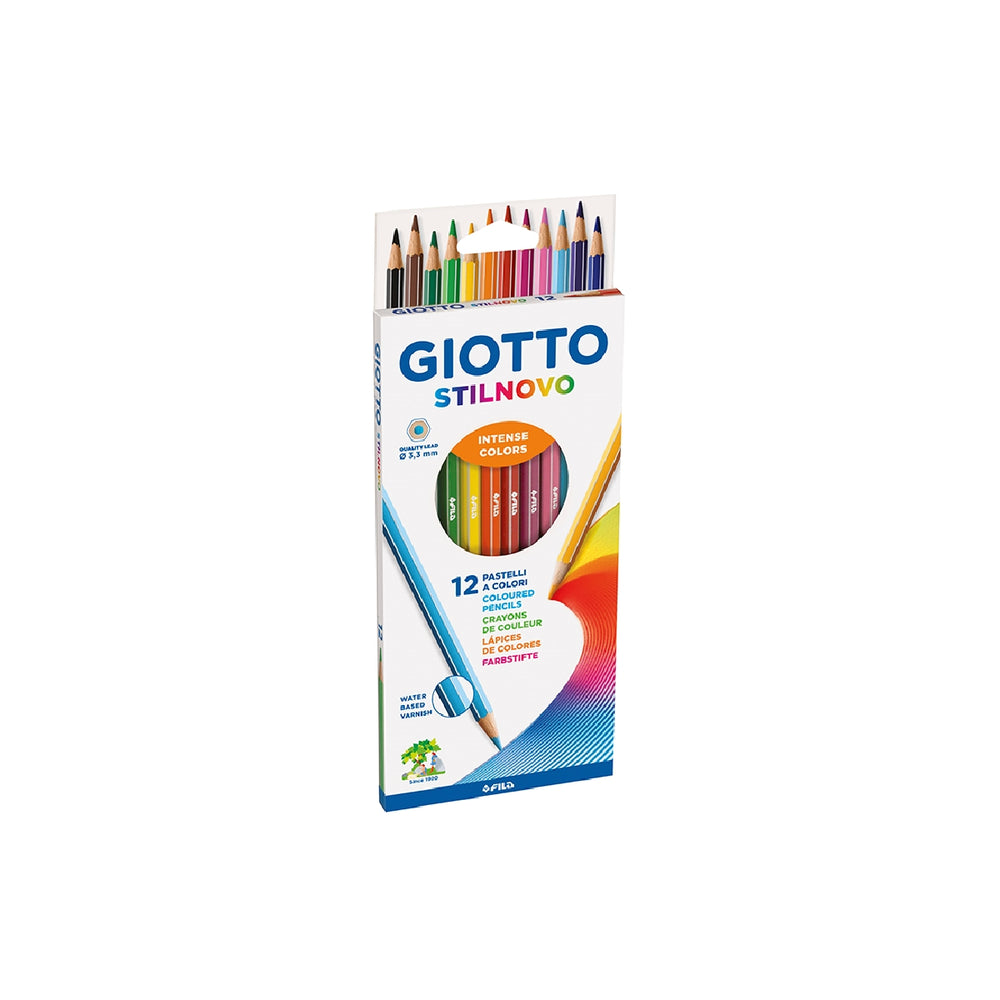 GIOTTO - Lapices de Colores Giotto Stilnovo 12 Colores Unidad