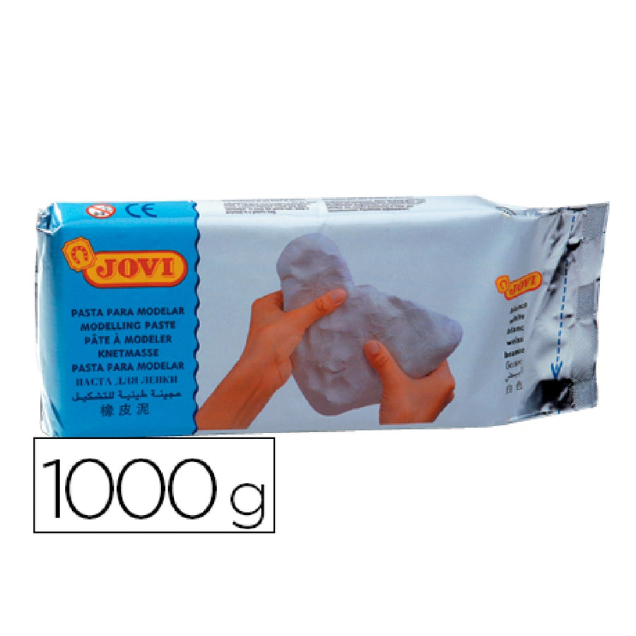 JOVI - Pasta Jovi Para Modelar 1000 GR Color Blanco