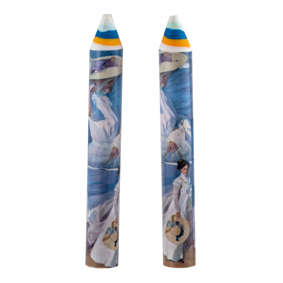 JAVIER Señoras Playa - Set de 2 Gomas de Borrar Extra-Grandes en Formato Lápiz