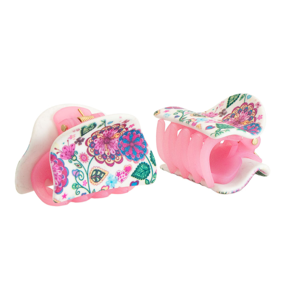 JAVIER Printemps - Set de 2 Pinzas para el Pelo con Agarre de Mandíbula