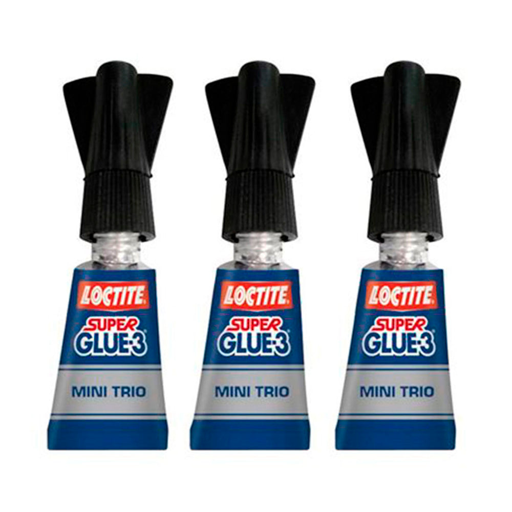 LOCTITTE - Blister Pegamento Loctite Super Glue-3 3 x 1g Monodosis