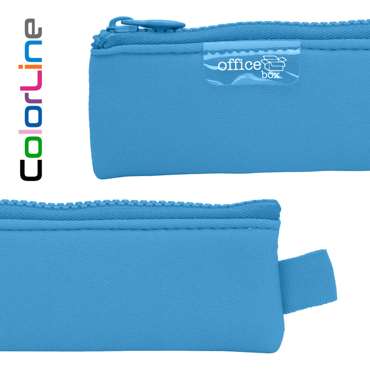 COLORLINE - Estuche Portatodo Multiuso Mini en Neopreno. Azul Claro