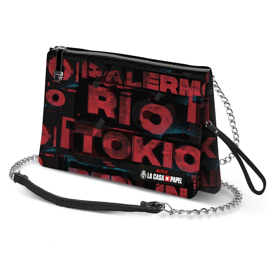 LA CASA DE PAPEL - Bolso Handy de Mano, Edición Cities