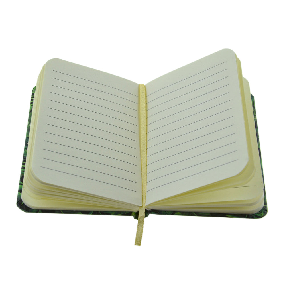 OFFICE BOX - Liberta de Notas A6 con Cubiertas Rígidas y Cierre de Goma, Modelo Arabesque
