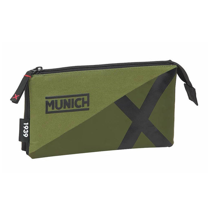 SAFTA Munich - Estuche Triple Portatodo Multiusos, Modelo Dynamo