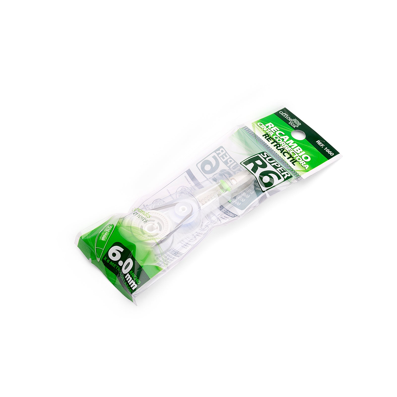 SDI Super R6 - Recambio para Cinta Correctora Retráctil de 6 mm. Verde –  PracticOffice