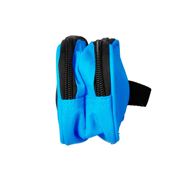 Antartik - Estuche Escolar Doble Portatodo de Alta Capacidad con 2 Cremalleras. Azul