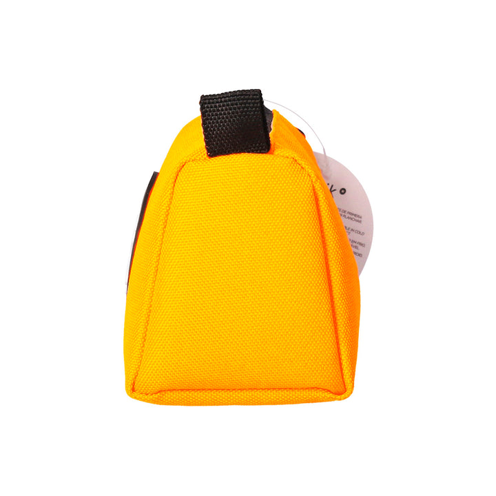 Antartik - Estuche Escolar Portatodo Triangular de Alta Capacidad, Mostaza+