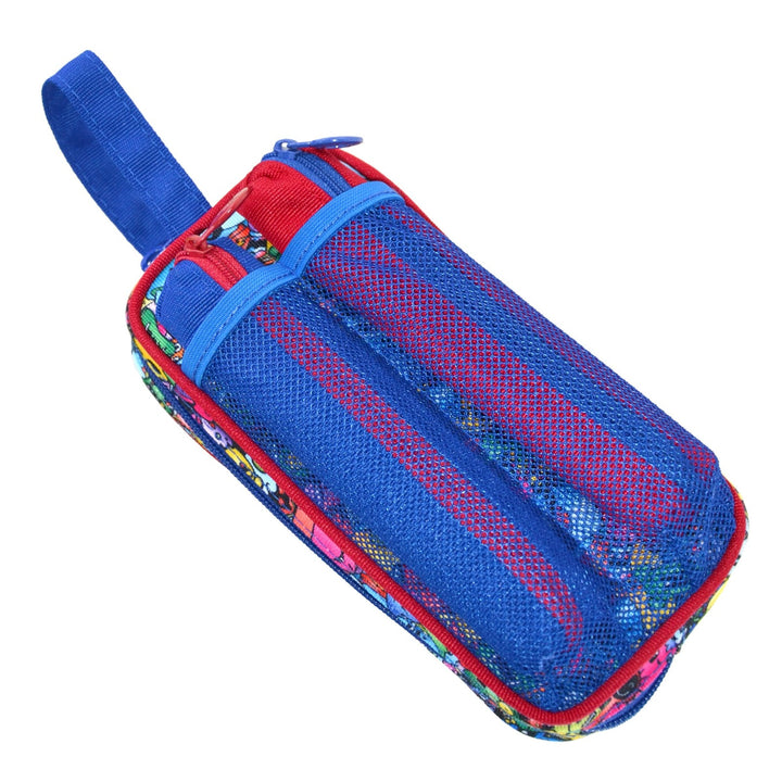 Estuche Portatodo Canguro 3 en 1 con Asa, para Material Escolar o Neceser. Boys T1