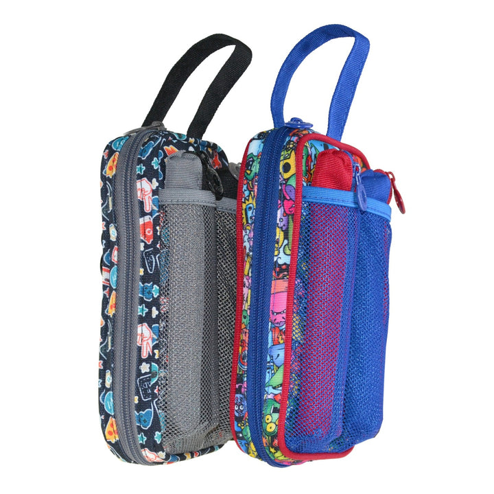 Estuche Portatodo Canguro 3 en 1 con Asa, para Material Escolar o Neceser. Boys T1