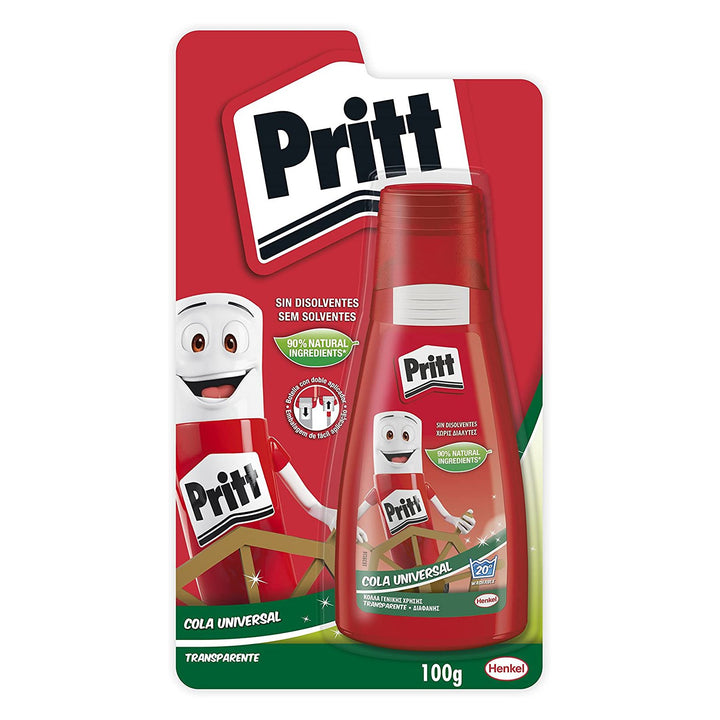 PRITT 1853779 - Pegamento Cola Universal Transparente con Aplicador, 100 g