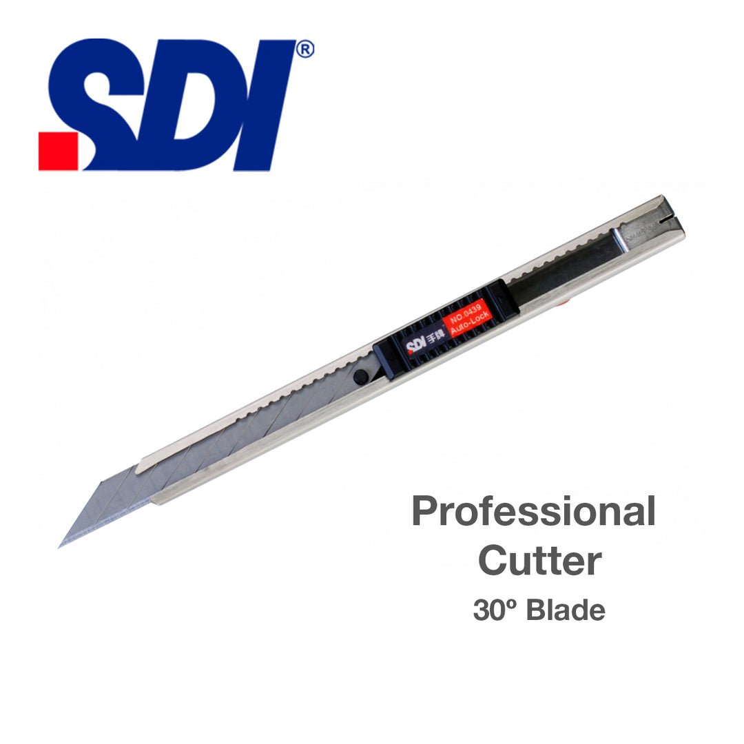 SDI 0439 - Cutter Profesional de Precisión 30º en Acero Inoxidable