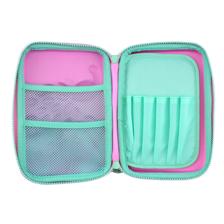 Estuche 3D Magic Plumier Multicompartimento con Cuerpo Rígido en EVA con Relieve. Modelo Surf