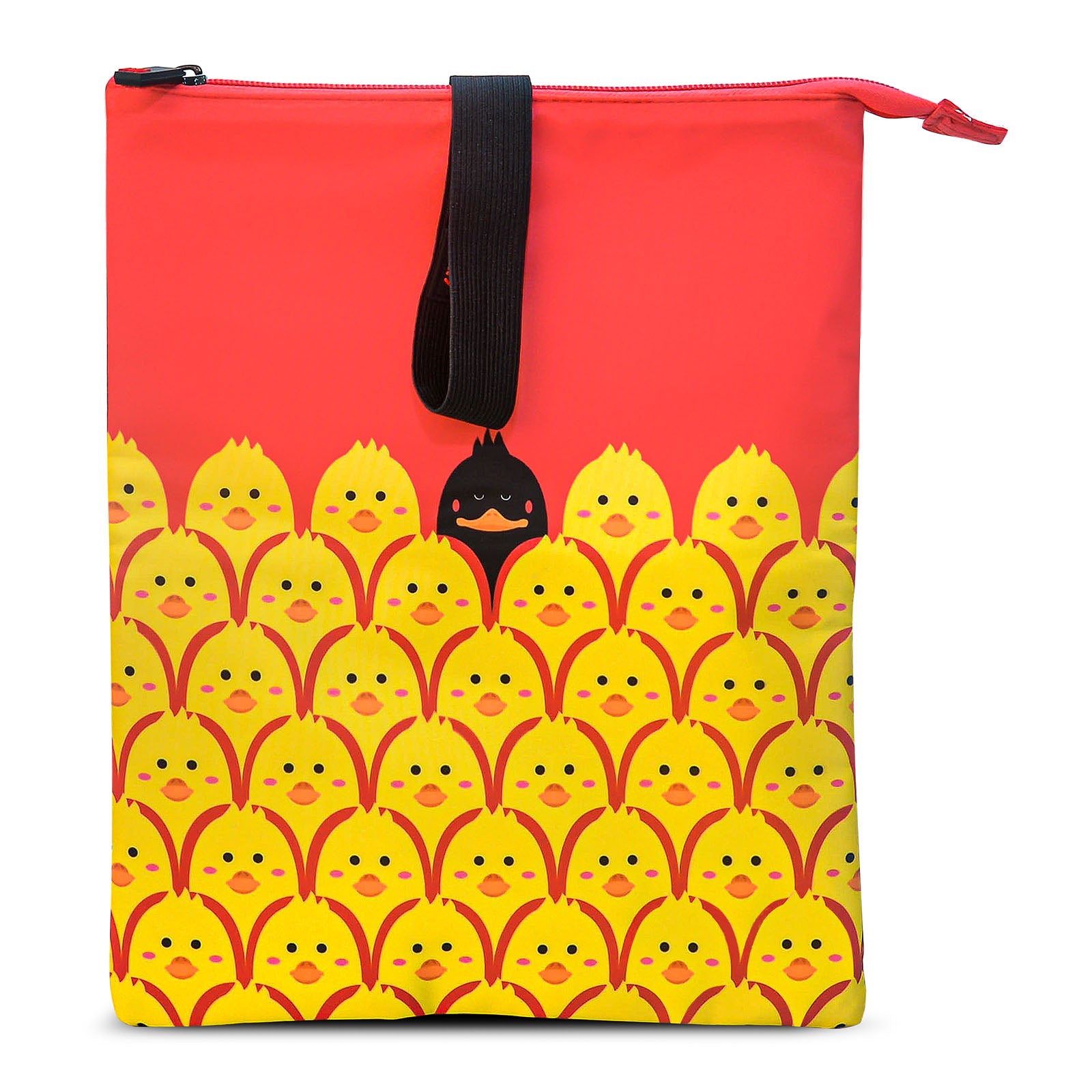IRIS Snack Bag Friends - Bolsa Porta Meriendas Infantil Flexible y Plegable. Chicks