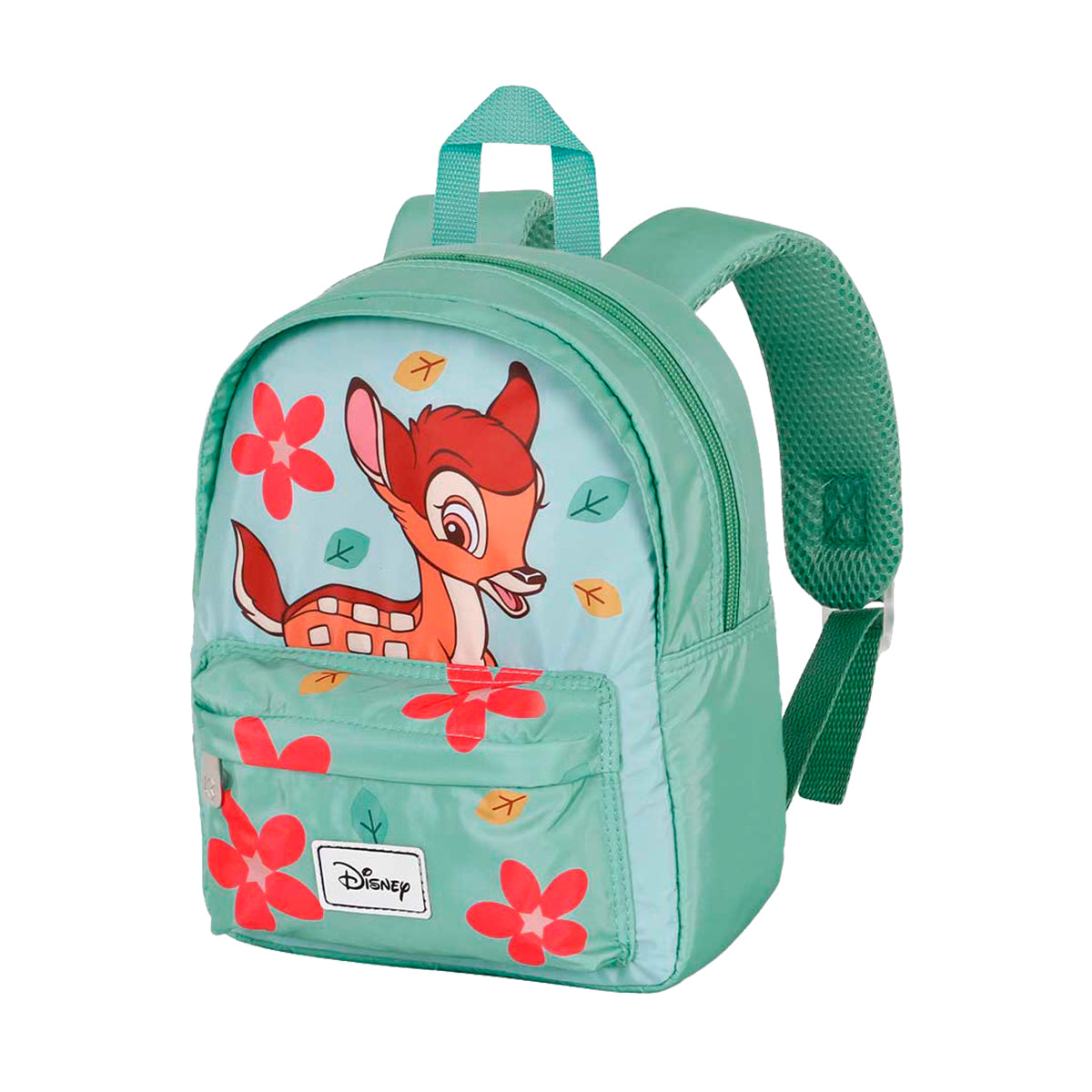 DISNEY Bambi - Mochila Infantil para Preescolar con Compartimento Único. Verde