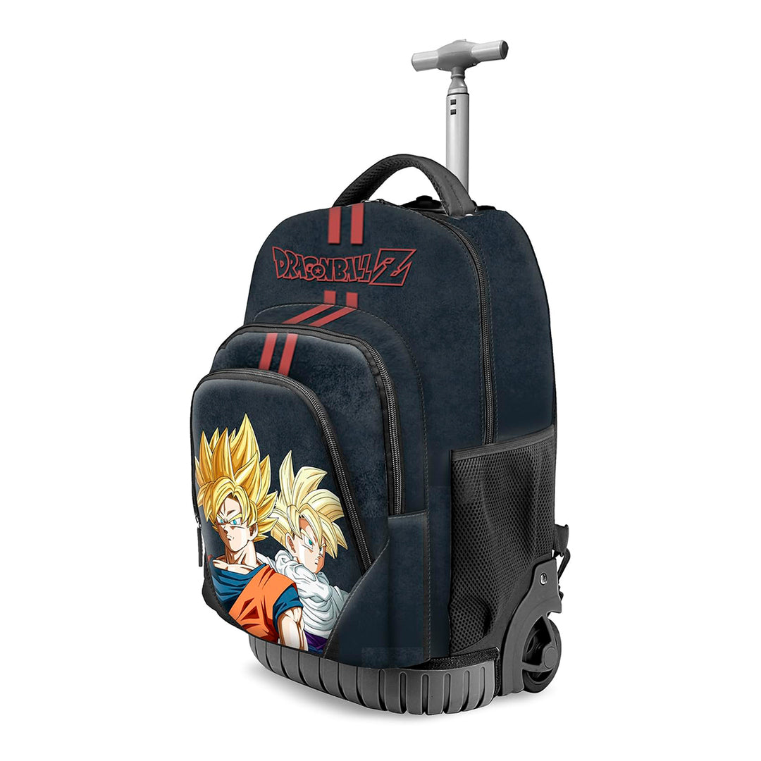 KARACTERMANIA - DRAGON BALL Unity Mochila Escolar con Ruedas Trolley