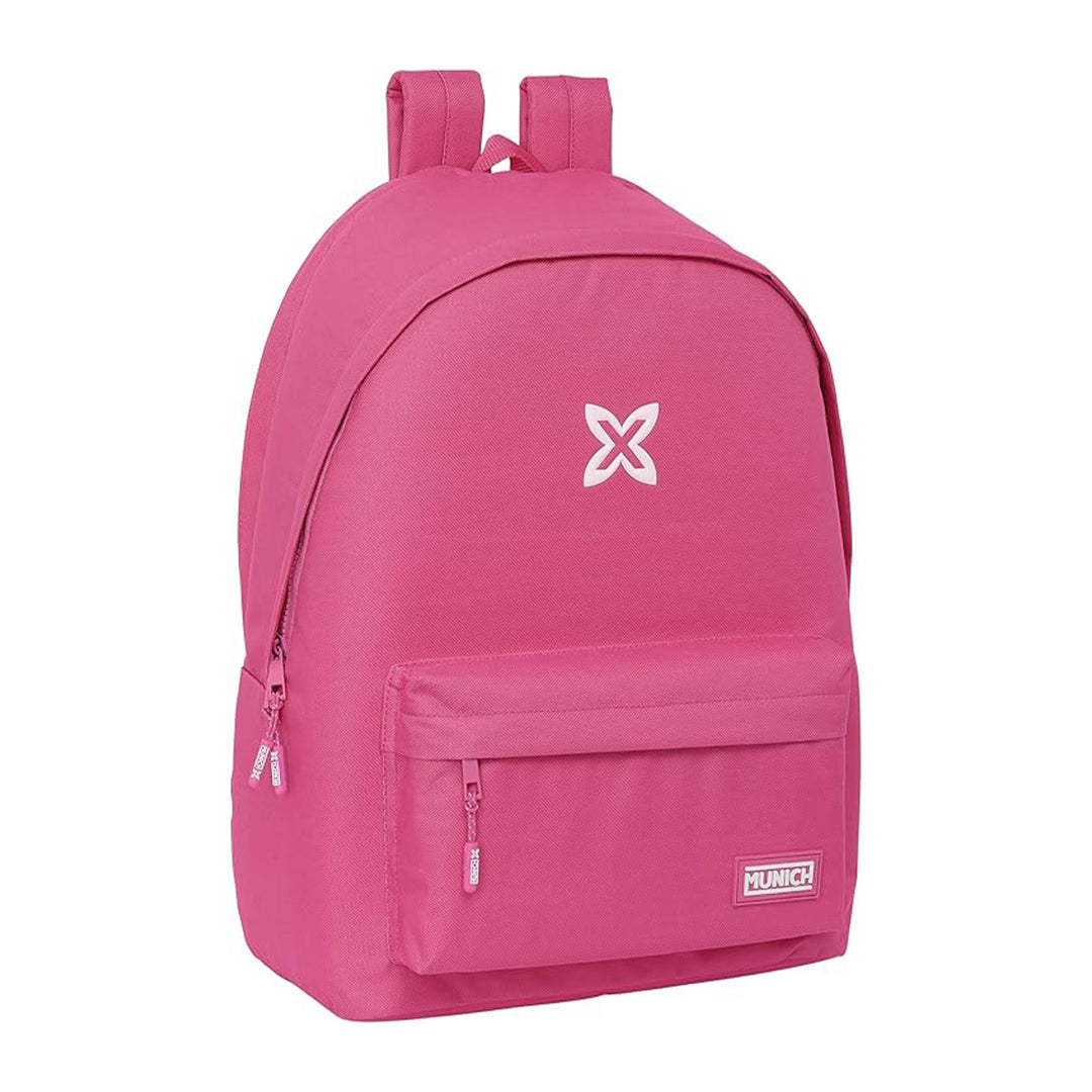 SAFTA - Mochila Doble Para Portatil 15.6" Munich. Fucsia