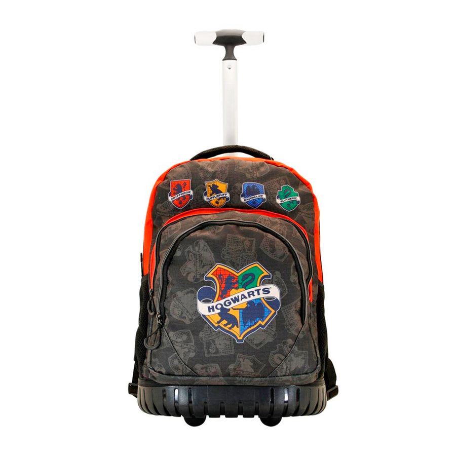 KARACTERMANIA - Harry Potter College Mochila Escolar con Ruedas Trolley