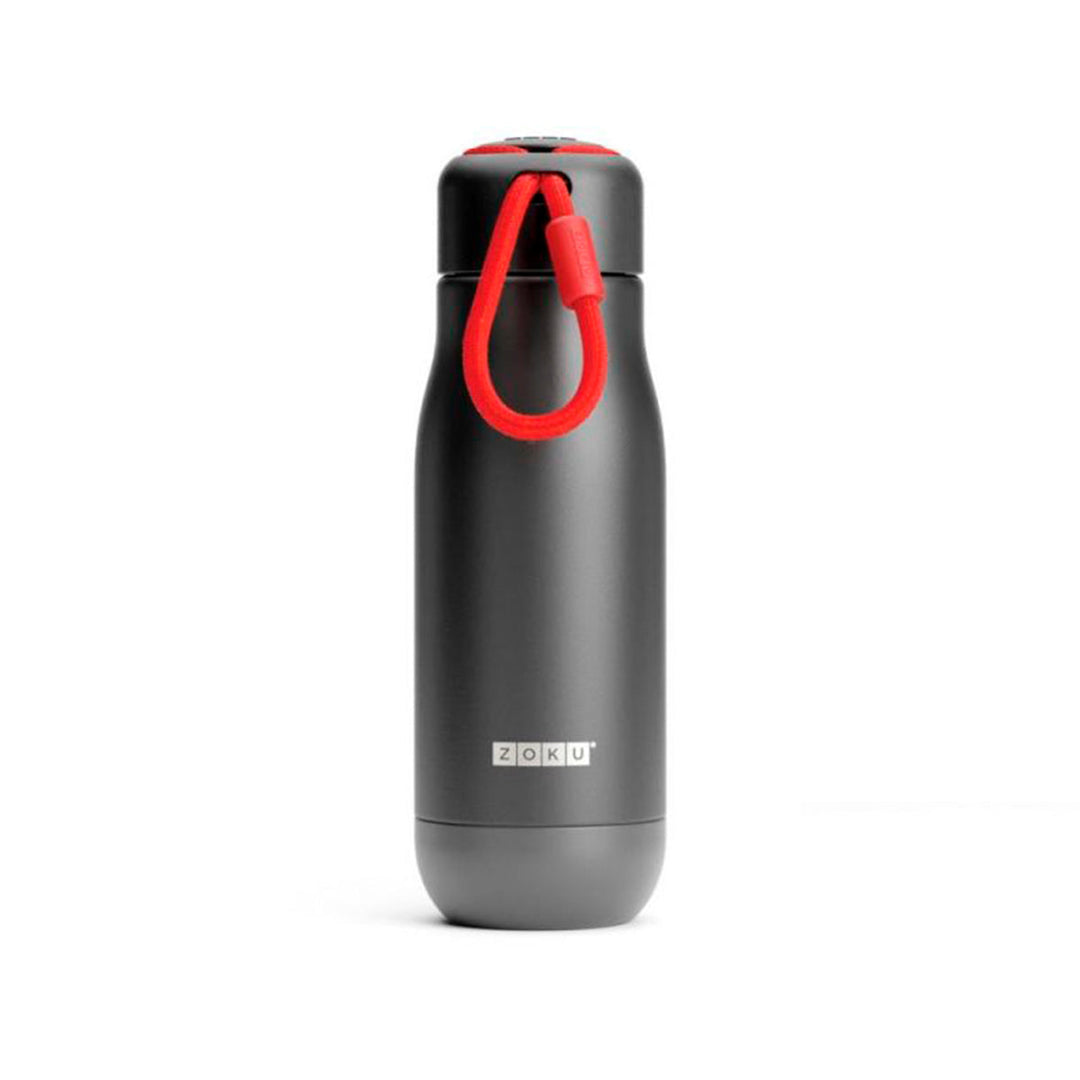 ZOKU PC - Botella Térmica de 0.35L en Acero Inoxidable de Doble Pared. Black