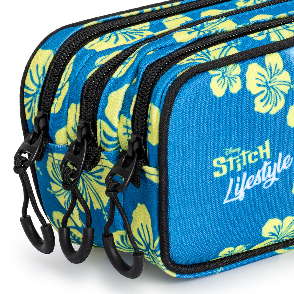 KARACTERMANIA - Disney Lilo y Stitch Lifestyle Estuche Portatodo Trick FAN 2.2. Azul