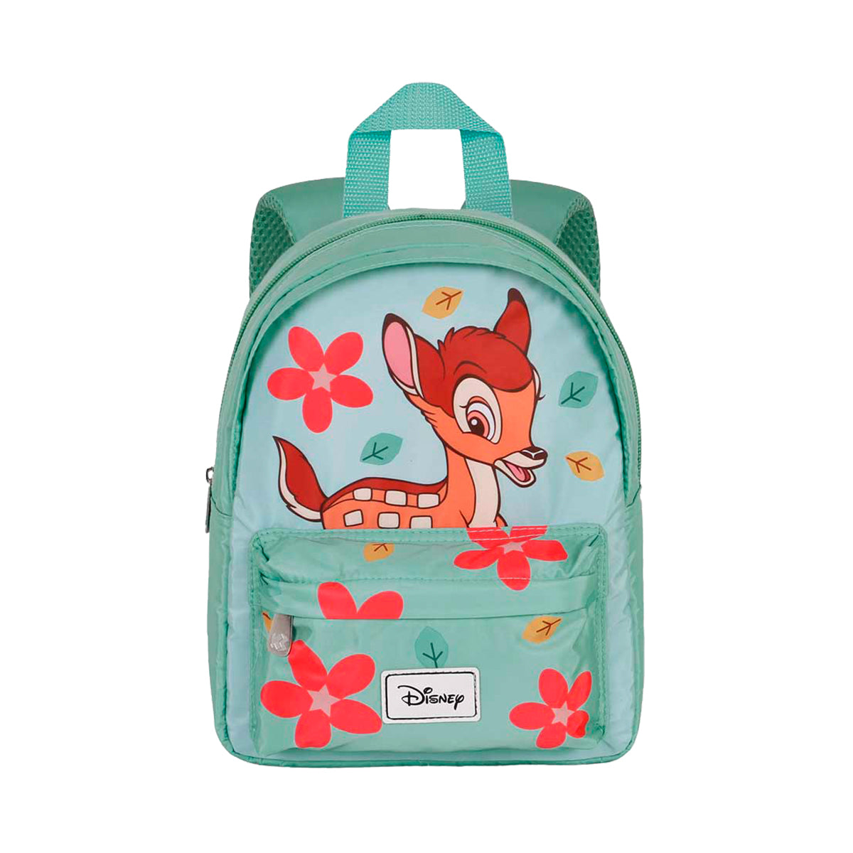 DISNEY Bambi - Mochila Infantil para Preescolar con Compartimento Único. Verde