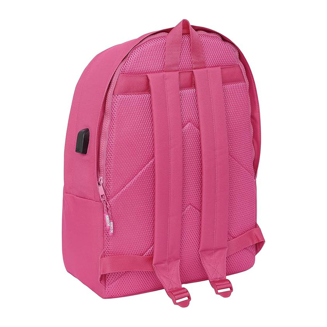 SAFTA - Mochila Doble Para Portatil 15.6" Munich. Fucsia