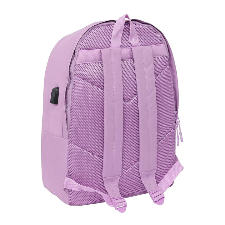 SAFTA - Mochila Doble Para Portatil 15.6" Munich. Lila