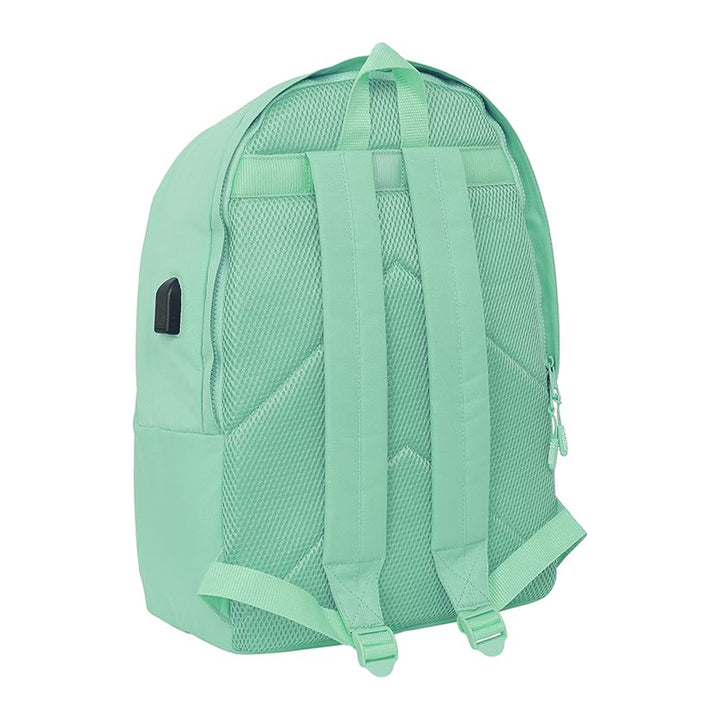 SAFTA - Mochila Doble Para Portatil 15.6" Munich. Verde