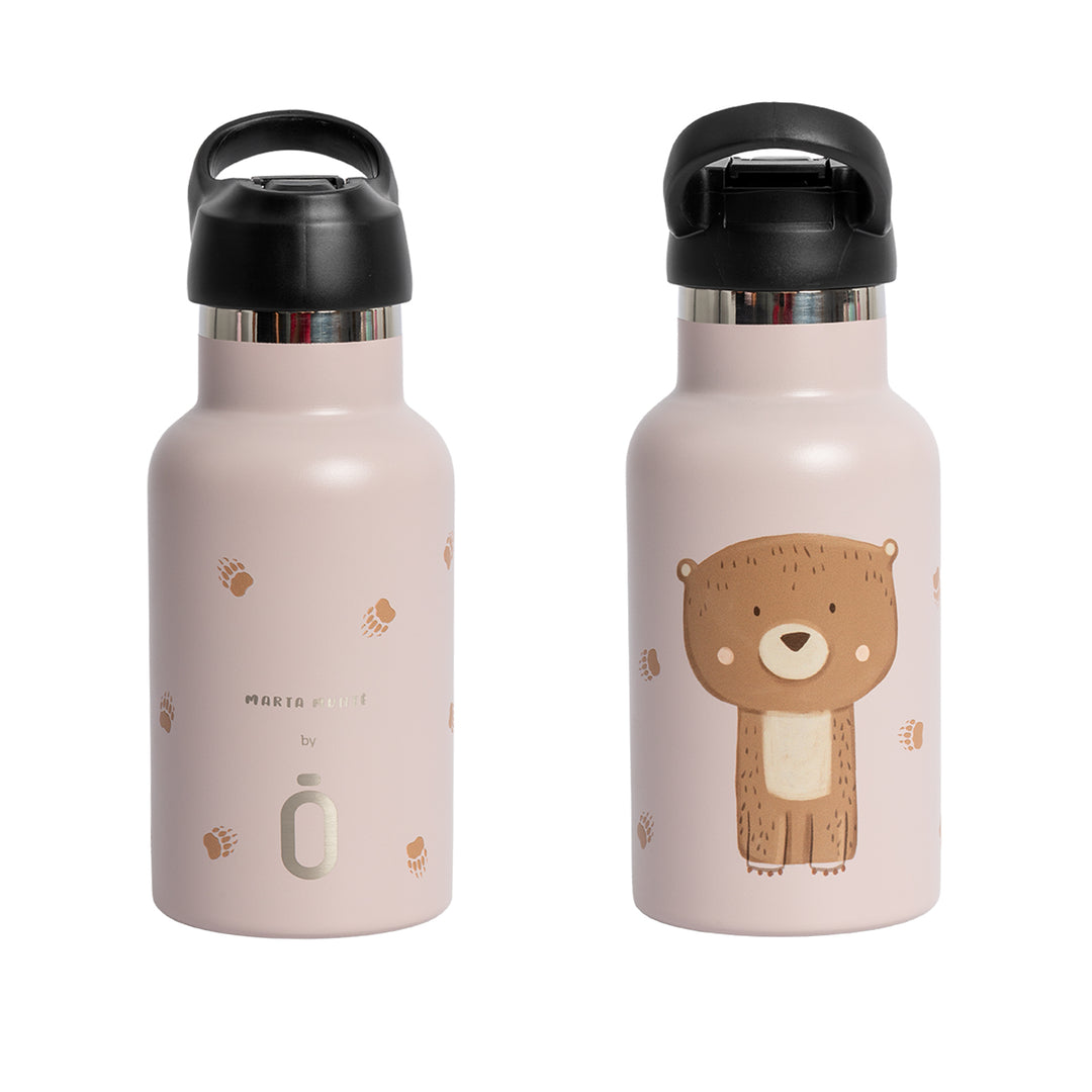 Runbott Marta Munté - Botella Térmica Infantil de 0.35L con Interior Cerámico. Bear