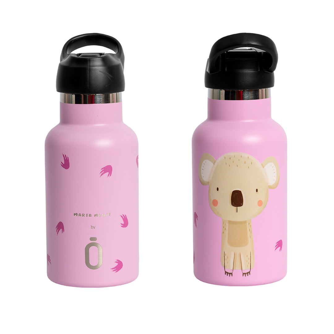 Runbott Marta Munté - Botella Térmica Infantil de 0.35L con Interior Cerámico. Koala