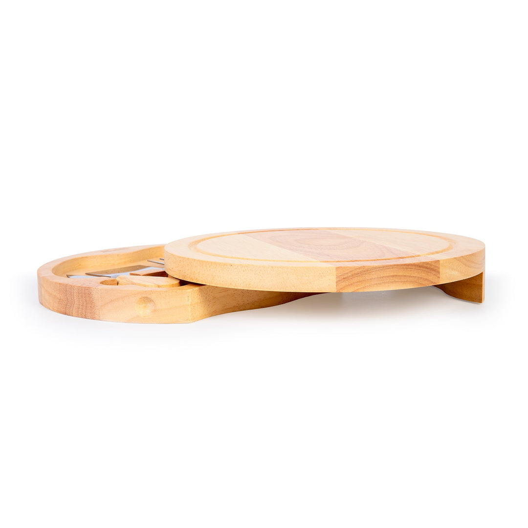 IBILI - Set de 4 Cuchillos para Queso con Tabla de Corte Incluida