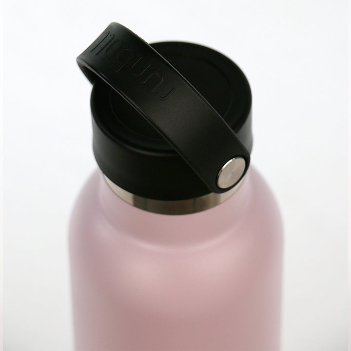 Runbott Sport - Botella Térmica Reutilizable de 0.6L con Interior Cerámico. Rosa Empolvado