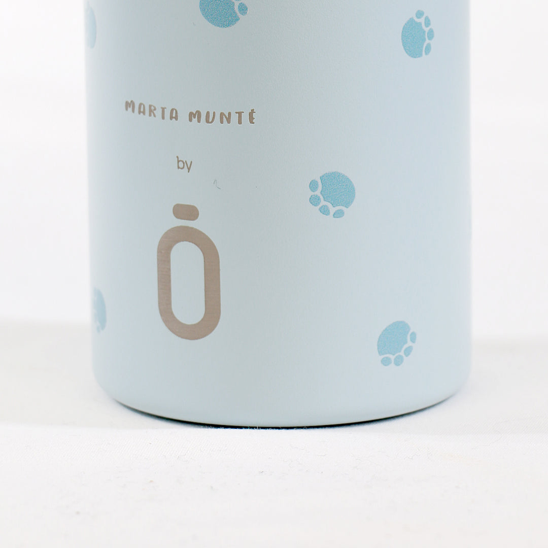 Runbott Marta Munté - Botella Térmica Infantil de 0.35L con Interior Cerámico. Elephant