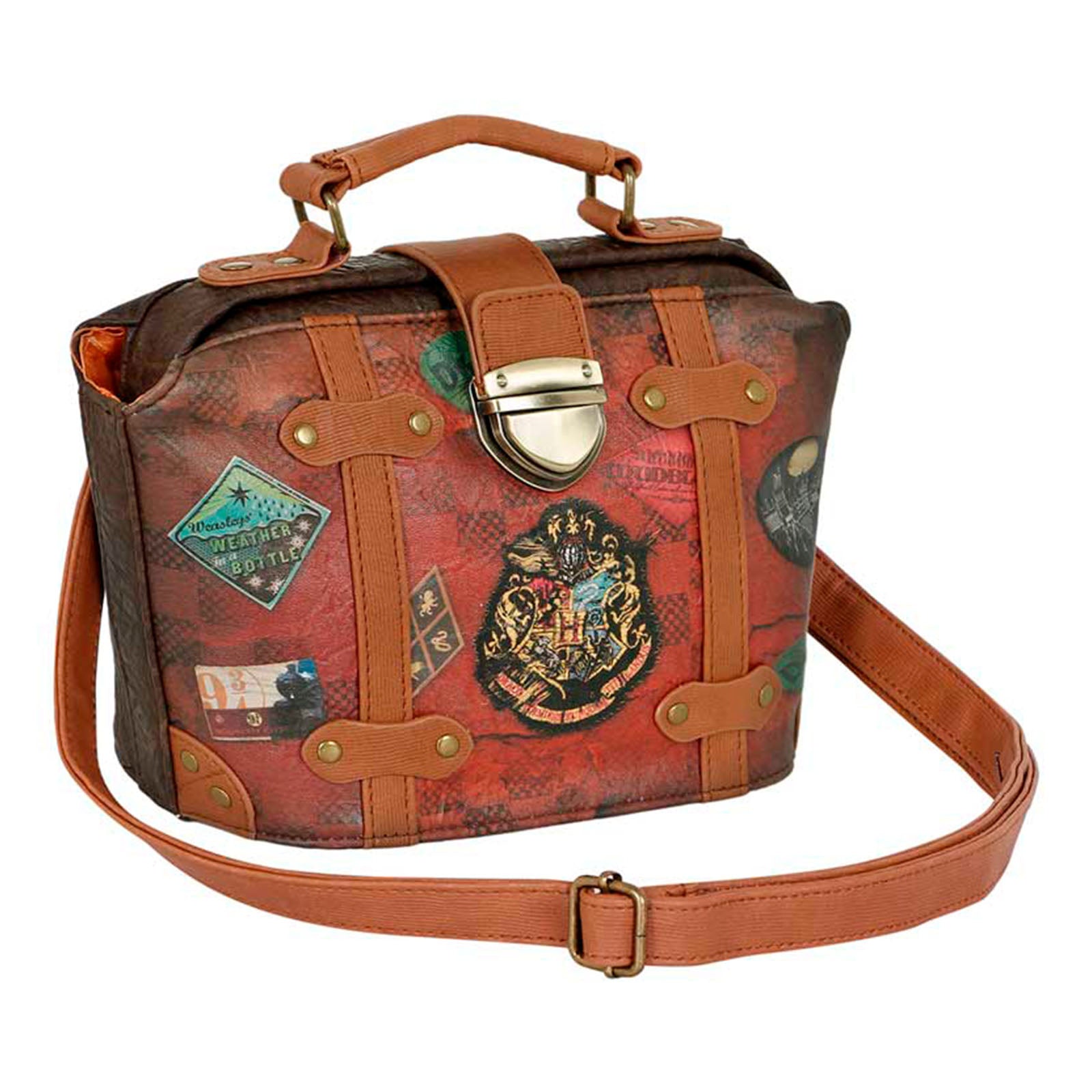 HARRY POTTER Railway - Bolso Bandolera Doctor. Marrón