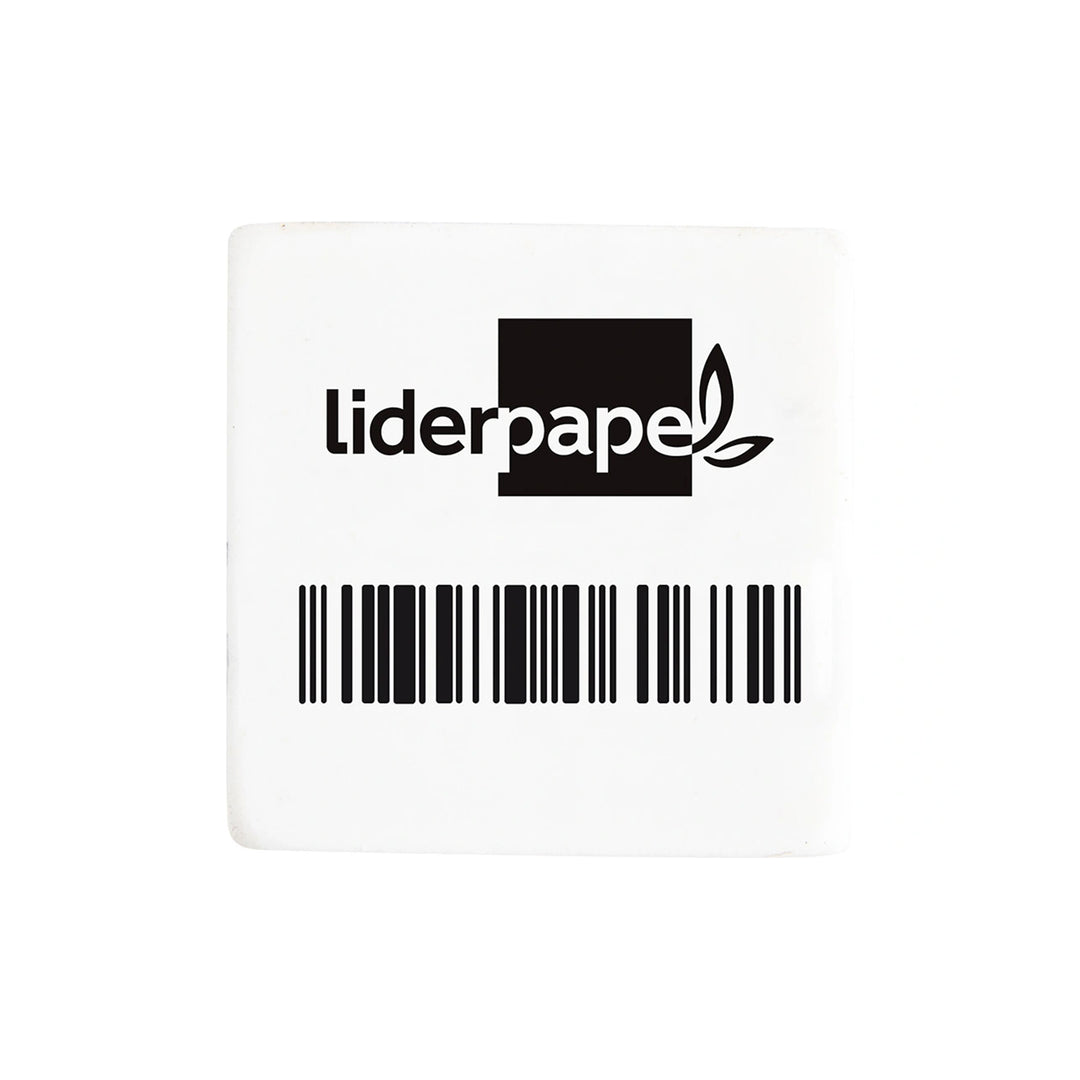 LIDERPAPEL - Pack 4 Gomas de Borrar Miga de Pan Para Lapiz Cuadrada.