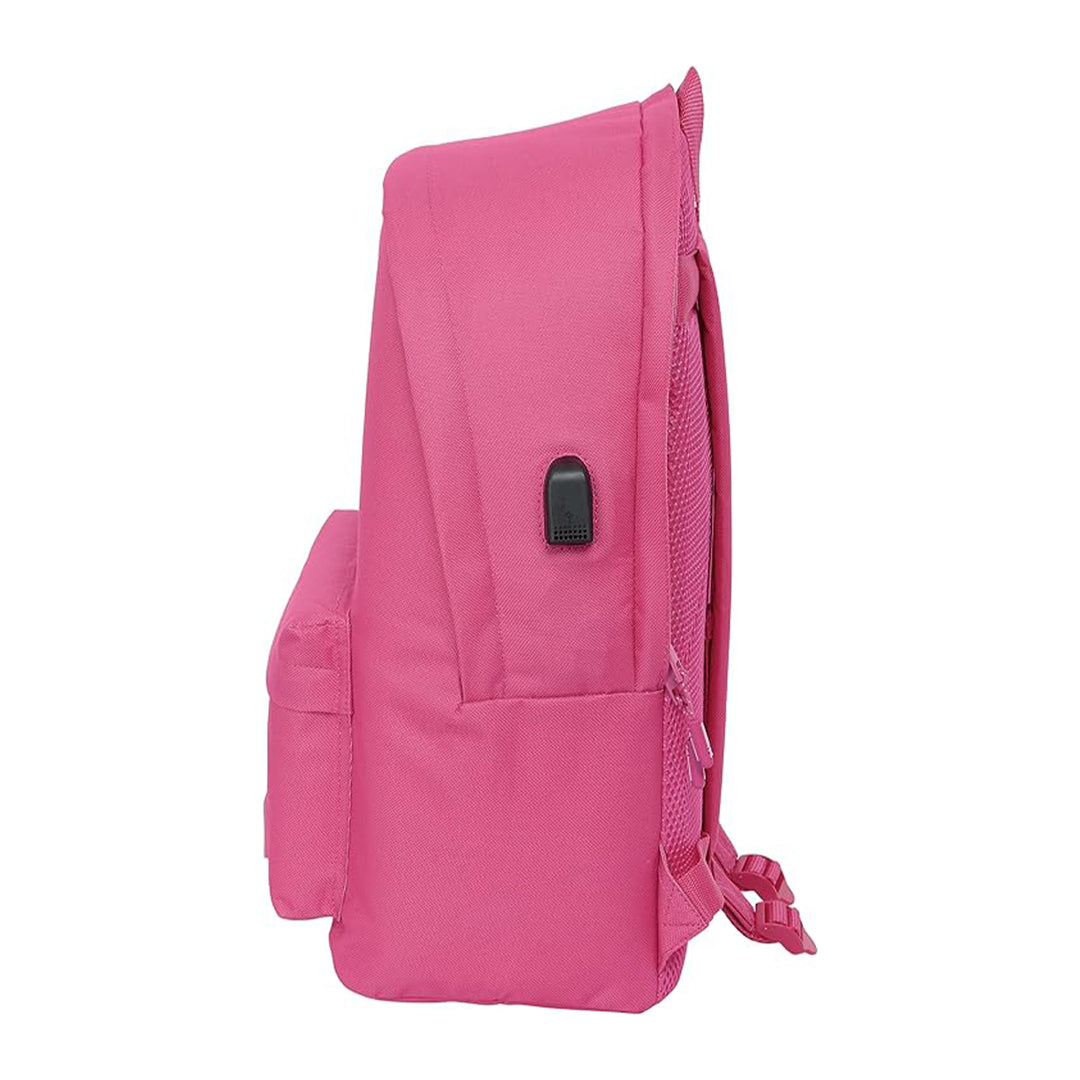 SAFTA - Mochila Doble Para Portatil 15.6" Munich. Fucsia