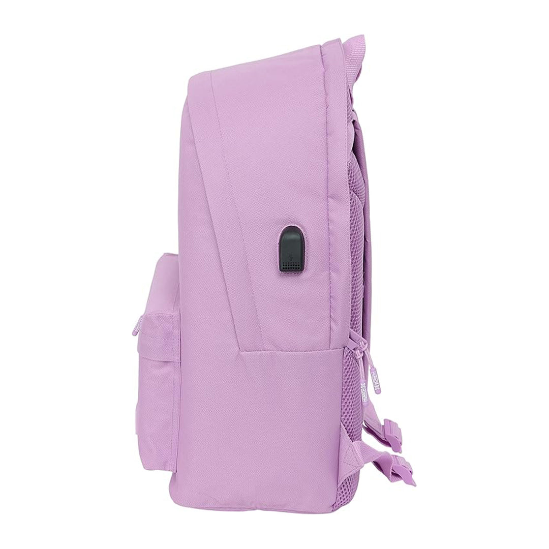 SAFTA - Mochila Doble Para Portatil 15.6" Munich. Lila