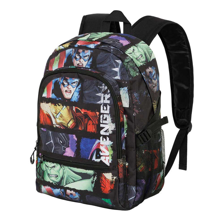 KARACTERMANIA - Marvel Los Vengadores Superpowers Mochila Fight FAN 2.0. Multicolor