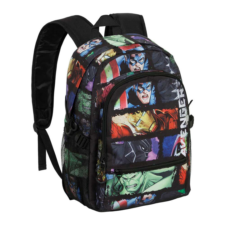 KARACTERMANIA - Marvel Los Vengadores Superpowers Mochila Fight FAN 2.0. Multicolor