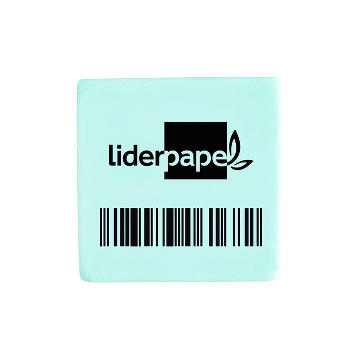 LIDERPAPEL - Pack 4 Gomas de Borrar Miga de Pan Para Lapiz Cuadrada.